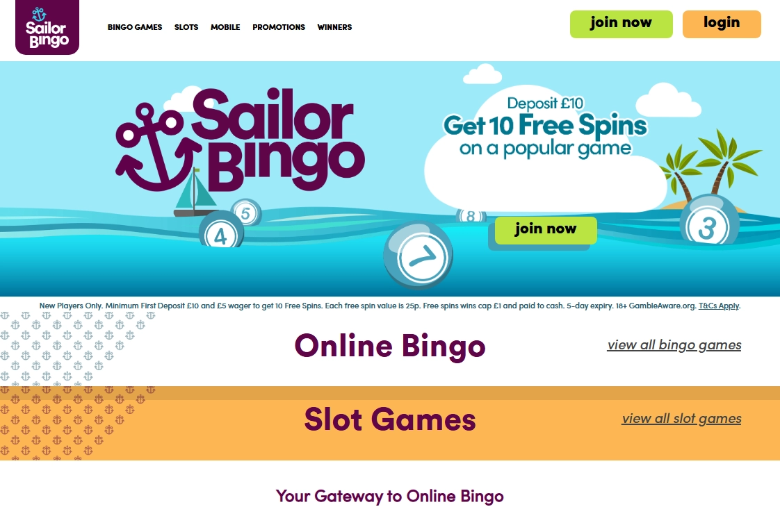 Sailor Bingo Casino