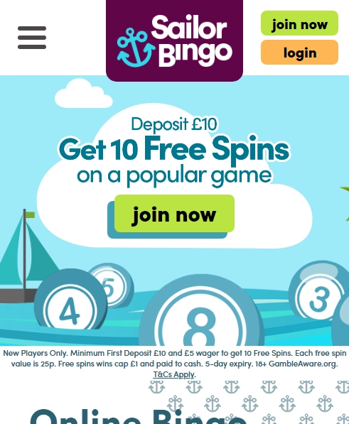 Sailor Bingo Casino